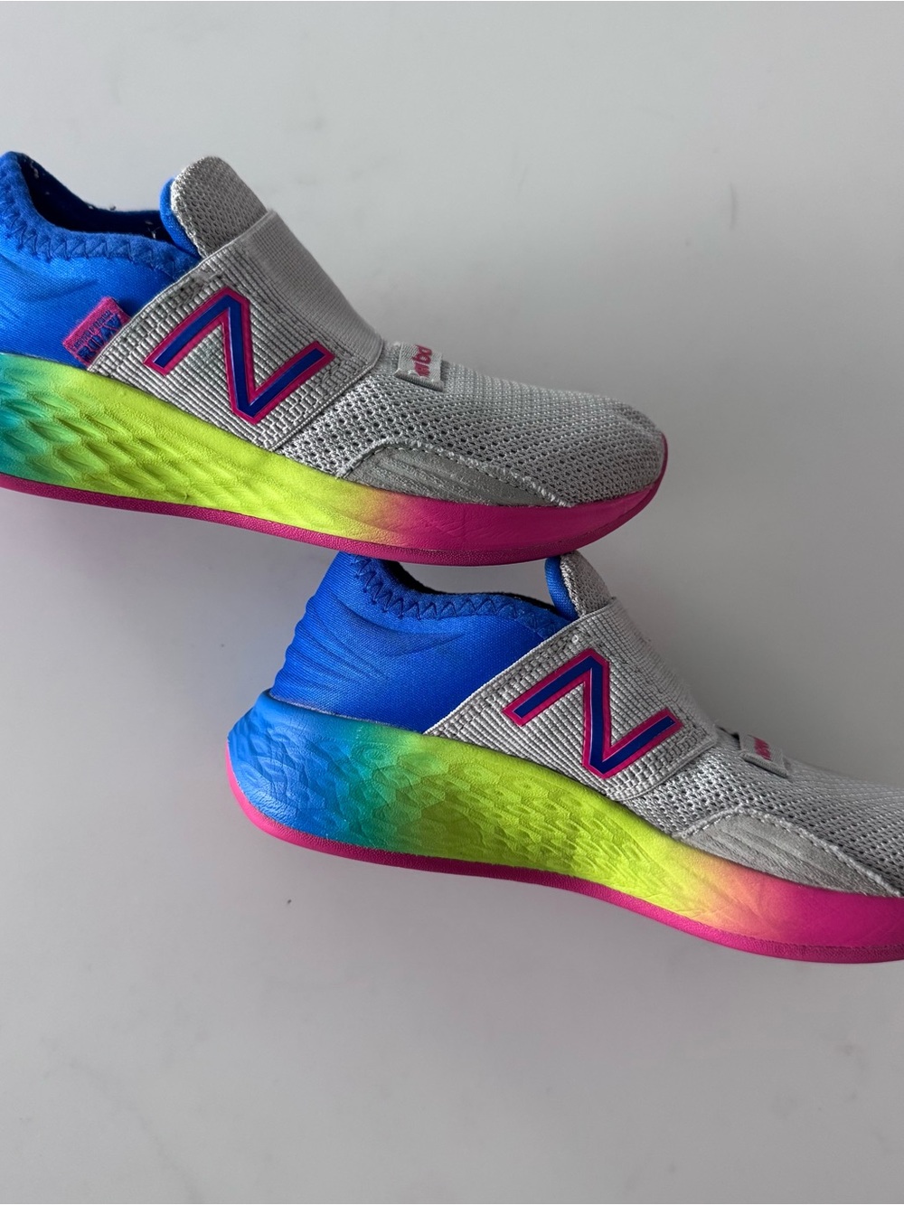 New Balance Fresh Foam Roav kids' laceless sneakers